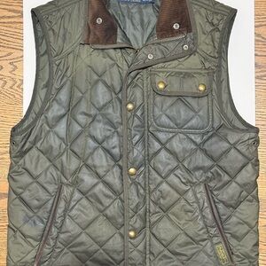 Ralph Lauren Quilted Vest in Olive